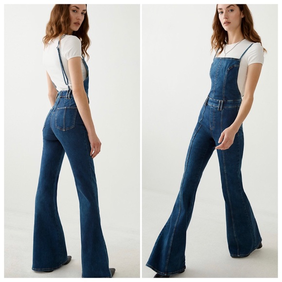 true religion denim jumpsuit